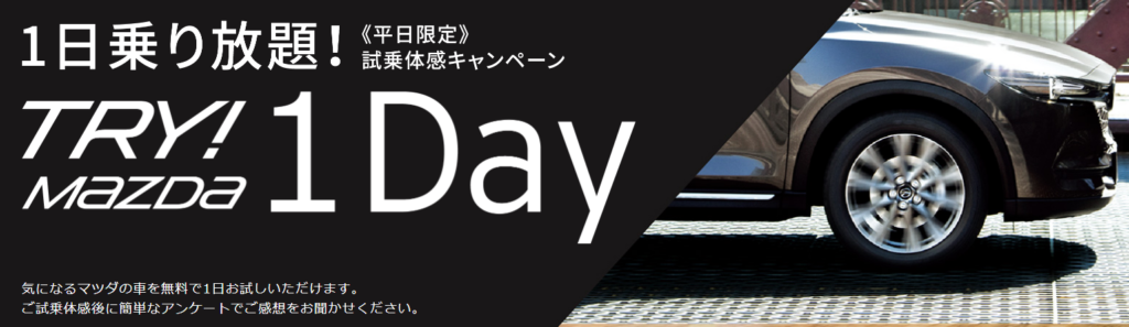 マツダ 1日試乗キャンペーン 利用しました Part1 どんな手続きが必要 Wonderful Car Life