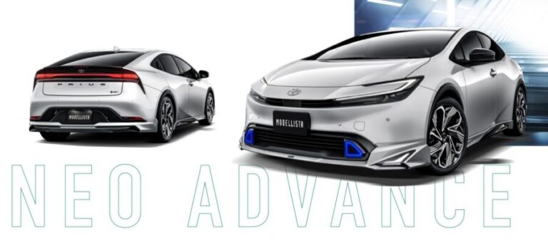 60プリウスモデリスタネオアドバンスLED付きエアロ※大幅値下げ プリウス60系専用 エアロ4点セット モデリスタ(NEO ADVANCE STYLE)を