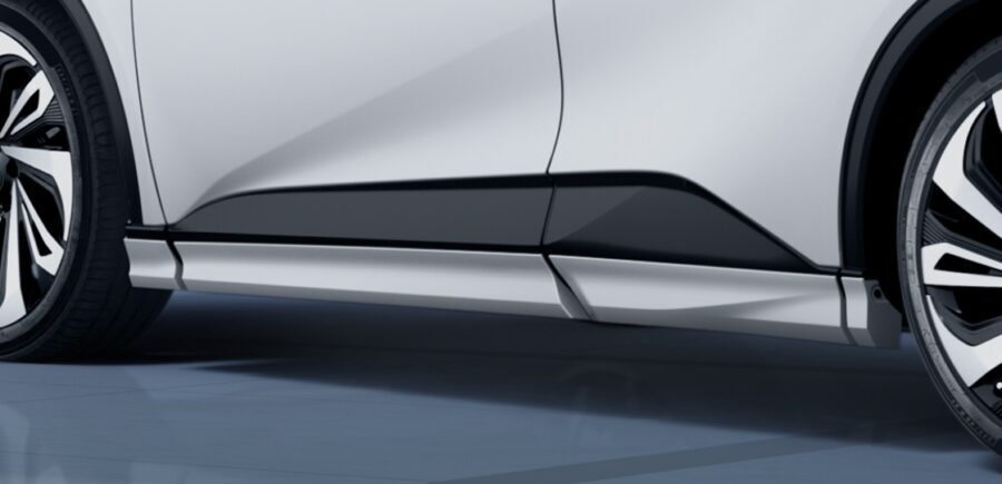 激安新型クラウンスポーツ専用　モデリスタ製　サイドスカート一式 モデリスタ、新型「クラウンスポーツ」用カスタマイズアイテム